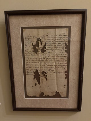 Collection of 7 Land Documents related to the GILLESPIE Family Plantation, Bladen County, North Carolina