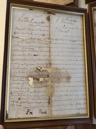 Lot of 5 Civil War era Letters, GILLESPIE Family, Bladen County, North Carolina