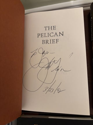 Collection of 12 SIGNED John Grisham Novels, All SIGNED First Edition Books.
