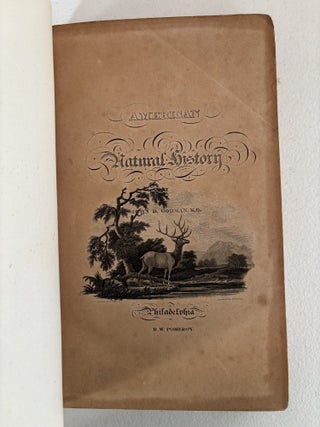 AMERICAN NATURAL HISTORY. VOLS. I & II.
