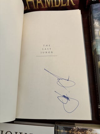 Collection of 13 SIGNED John Grisham Novels, All SIGNED First Edition Books