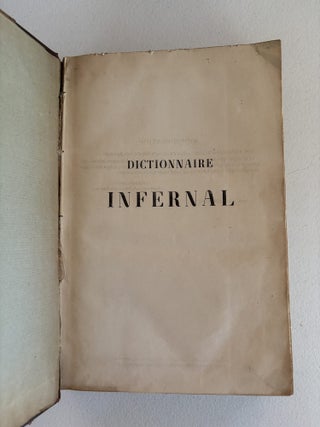 Dictionnaire Infernal.