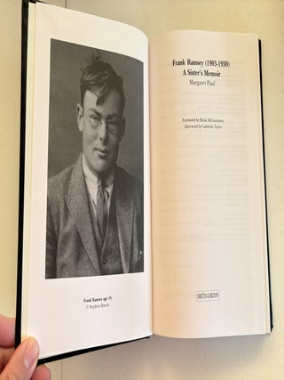 Frank Ramsey (1903-1930): A Sister's Memoir