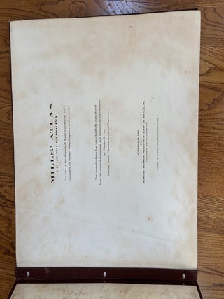 Mills' Atlas of South Carolina; An Atlas of the Districts of South Carolina in 1825. Limited edition reproduced from the original engravings; introduction. by Charles E. Lee