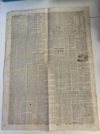 The Times: The Reading Matter will consist of Original Stories, History Biography, Agriculture, Education, Poetry, and the Foreign and Domestic News of the Day [caption title]. Greensboro, N.C.: August 27, 1857, Vol. II, Number 35.