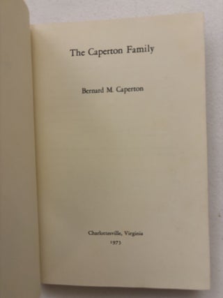 The Caperton Family.