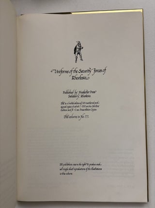 Uniforms of the Security Forces of Rhodesia